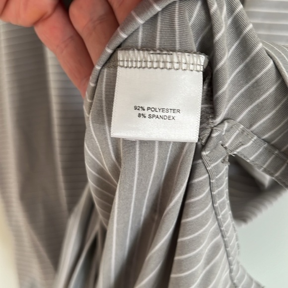 Peter Millar Summer Comfort Striped Polo Shirt Size XL - Picture 6 of 9